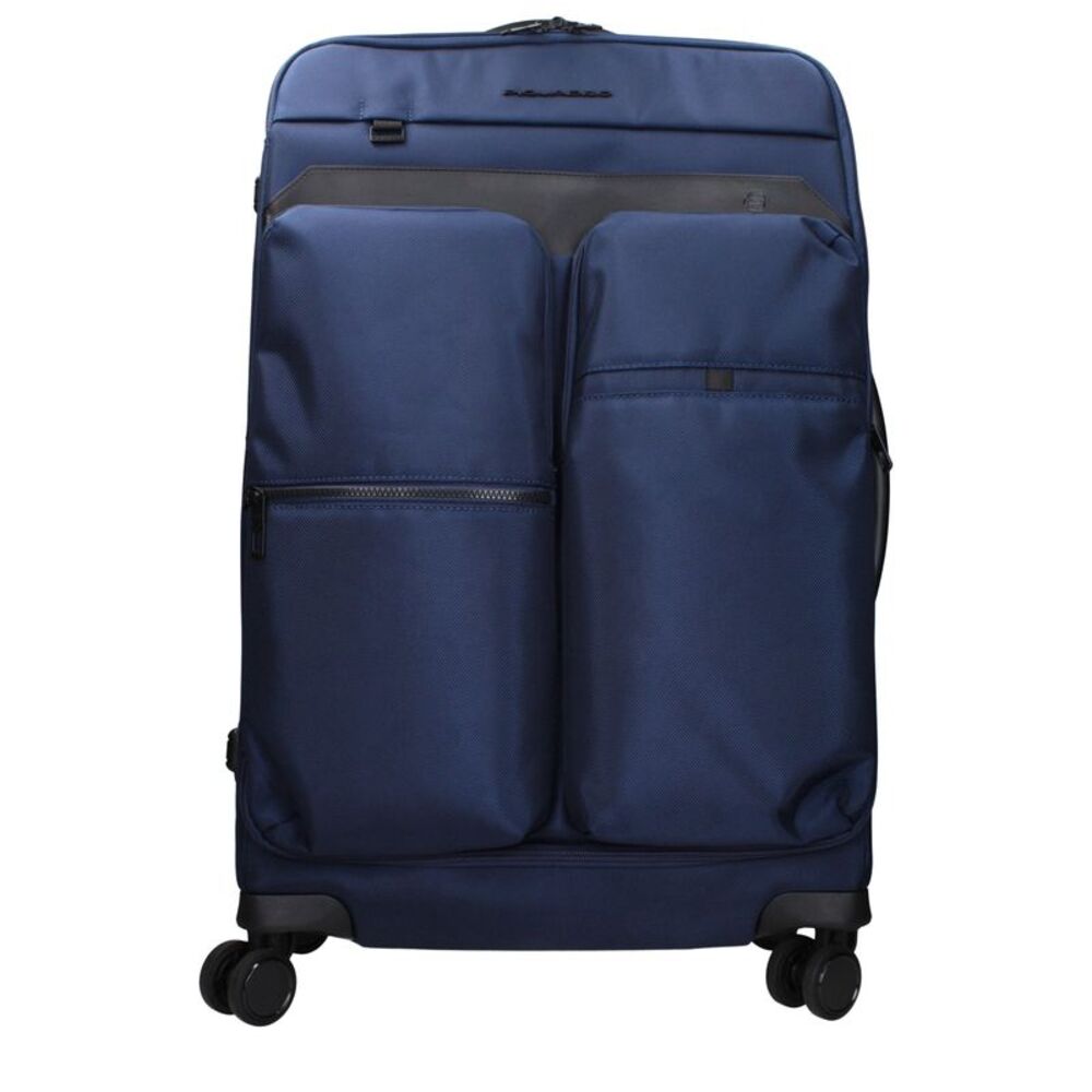 Piquadro Blue Fabric Luggage And Men's Travel
